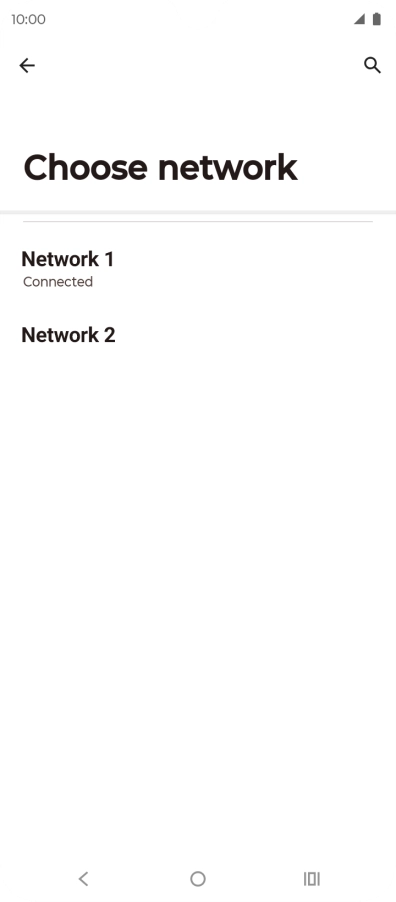 Press the Return key.