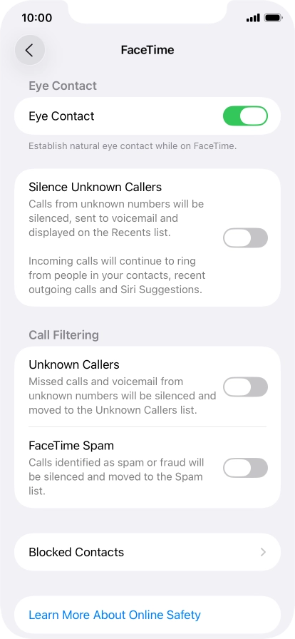 Press the indicator next to Press the indicator next to