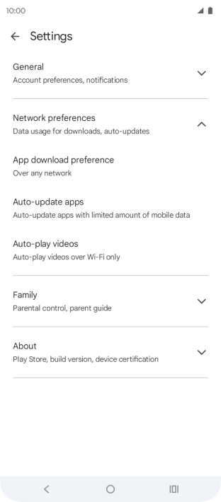 Press Auto-update apps.