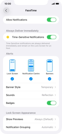 Press the indicator next to Press the indicator next to