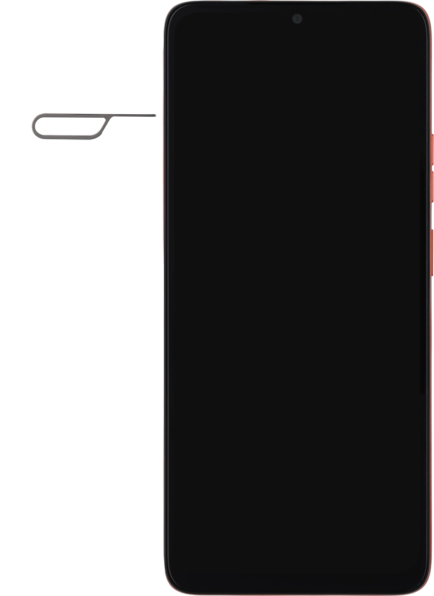 Find the opener for the card holder.