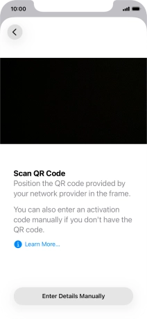 Place the QR code you've received inside the phone camera frame to scan the code. Place the QR code you've received inside the phone camera frame to scan the code.