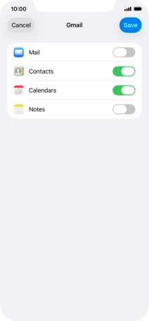 If this screen is displayed, you email account has been recognised and set up automatically. Follow the instructions on the screen to key in more information and finish setting up your email account.