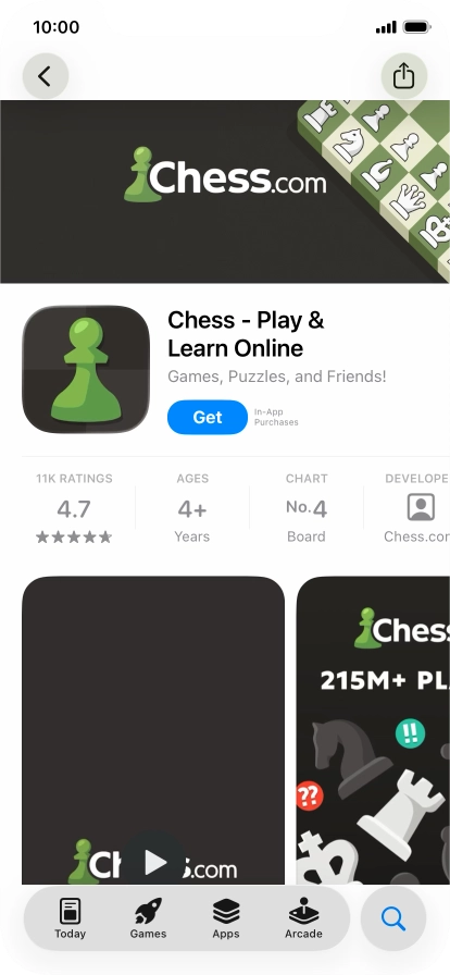Press Get and follow the instructions on the screen to install the app. Press Get and follow the instructions on the screen to install the app.
