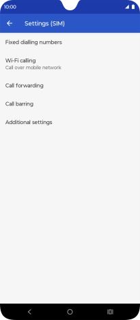 Press Wi-Fi calling.