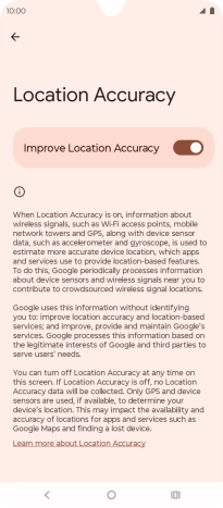 If you press the indicator next to 