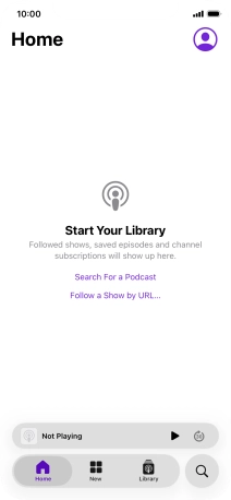 Slide your finger upwards starting from the bottom of the screen to return to the home screen. Slide your finger upwards starting from the bottom of the screen to return to the home screen.