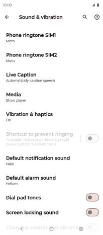 Press Phone ringtone.