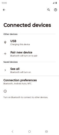 Press Pair new device.