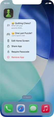 Press Require Passcode.