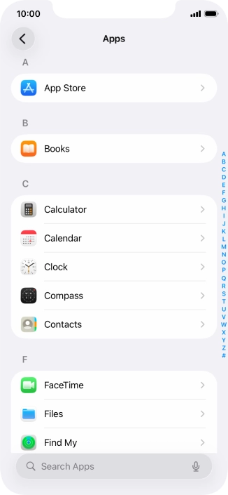 Press FaceTime. Press FaceTime.