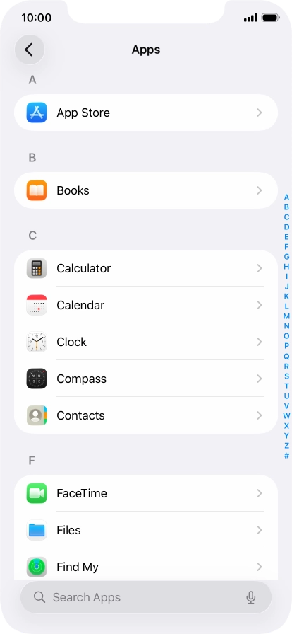 Press FaceTime. Press FaceTime.
