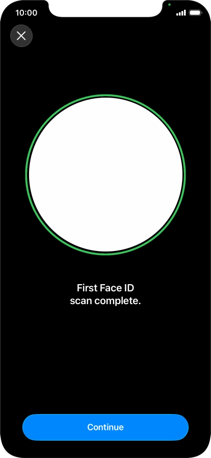Press Continue. Press Continue.