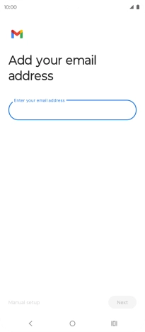 Press the field below 