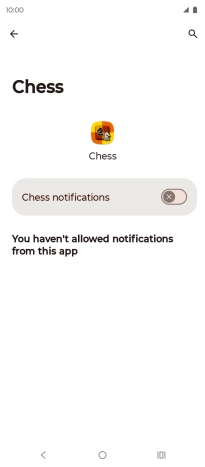 Press the indicator to turn the function on or off.