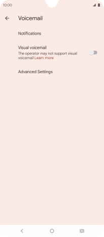 Press Advanced Settings.