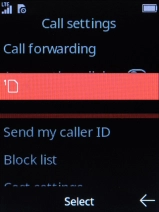 Select the name of the SIM. Select the name of the SIM.