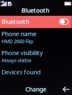 Select Bluetooth to turn on Bluetooth.