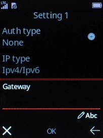 Key in 10.24.59.200 and press the Navigation key.