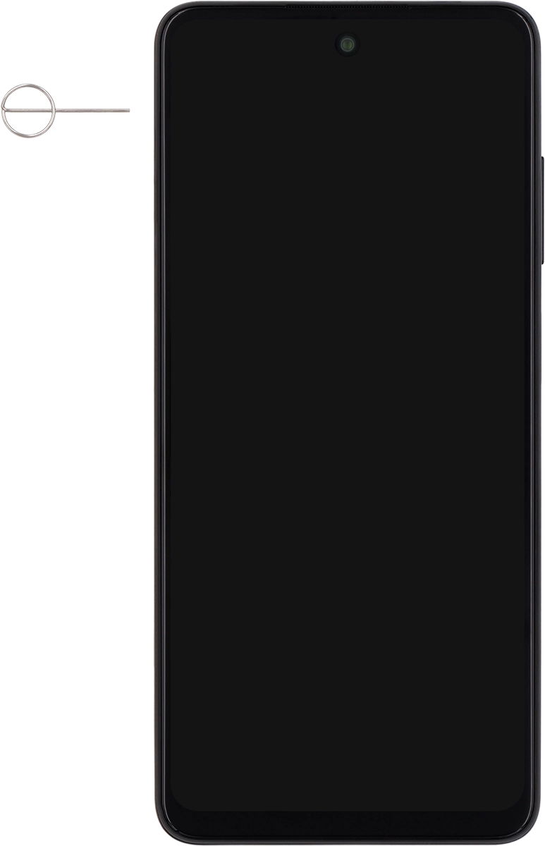 Find the opener for the card holder.