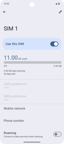 The total data usage is displayed.