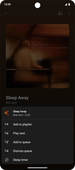 Press the add icon. Press the add icon.