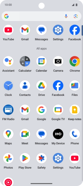 Press Photos and go to the required folder. Press Photos and go to the required folder.