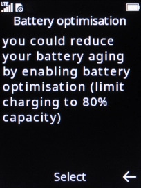Press the Navigation key.