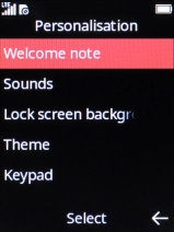 Select Sounds. Select Sounds.
