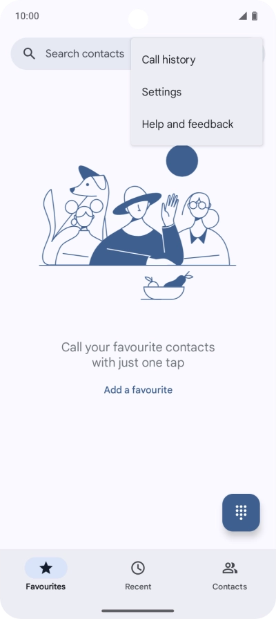 Press Settings. Press Settings.