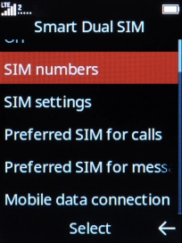 Select Preferred SIM for calls. Select Preferred SIM for calls.