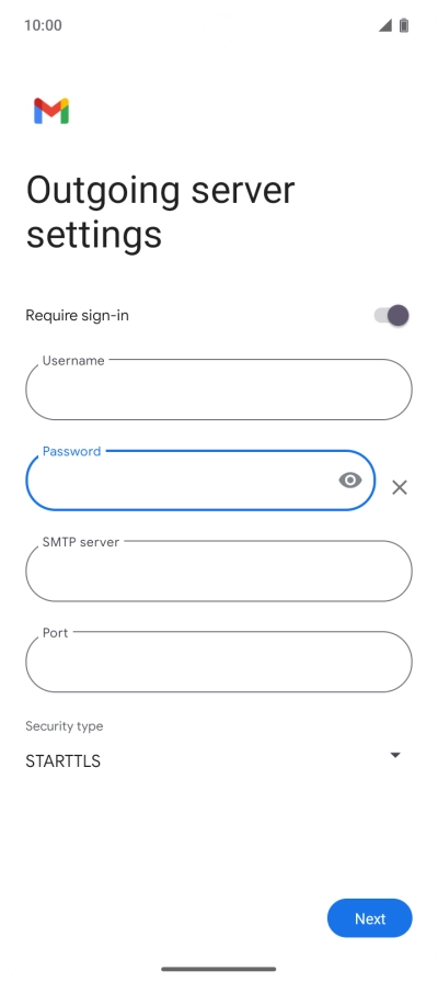 Press the field below Press the field below