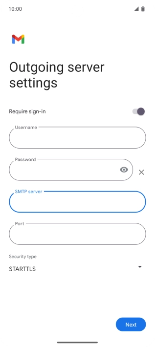 Press the field below Press the field below