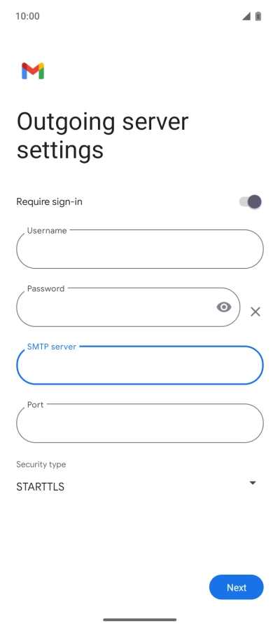 Press the field below Press the field below
