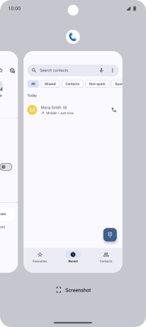 To end one running application, slide your finger upwards on the required application. To end one running application, slide your finger upwards on the required application.