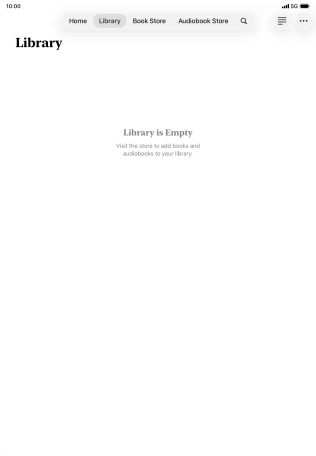 Slide your finger upwards starting from the bottom of the screen to return to the home screen.