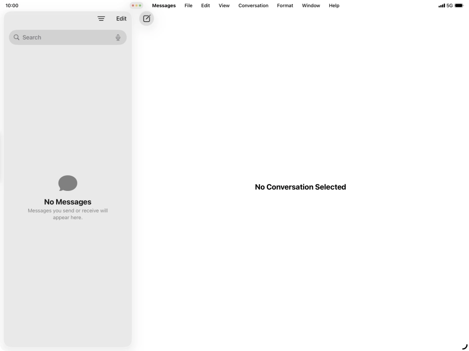 Press the menu icon. Press the menu icon.