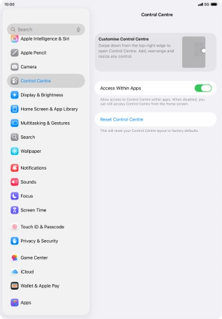 Press the indicator next to Press the indicator next to