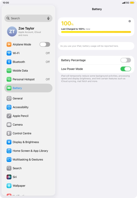 Slide your finger upwards starting from the bottom of the screen to return to the home screen.