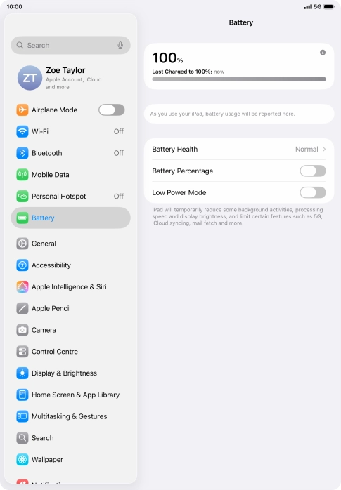 Press the indicator next to Press the indicator next to