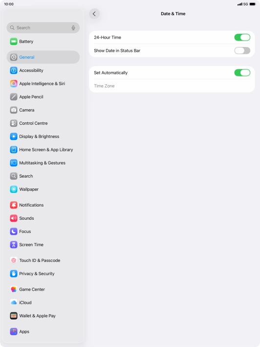 Slide your finger upwards starting from the bottom of the screen to return to the home screen.