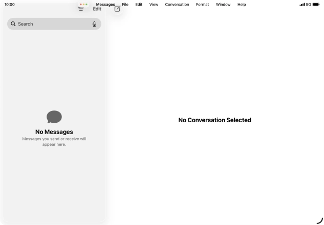 Press the menu icon. Press the menu icon.