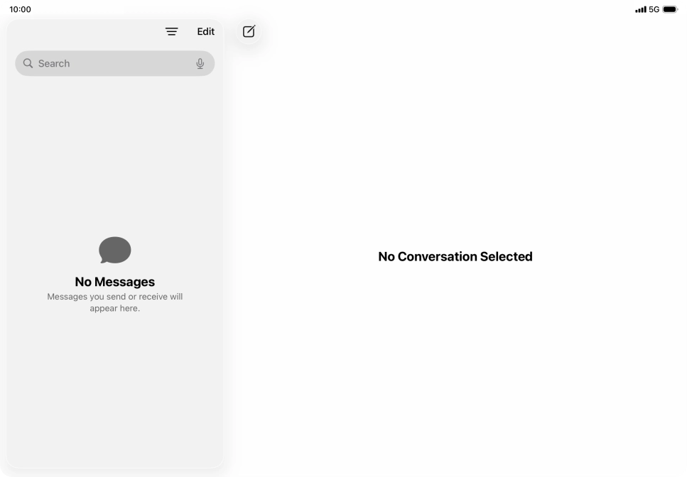 Slide right or left on the screen using four or five fingers to switch between running applications.