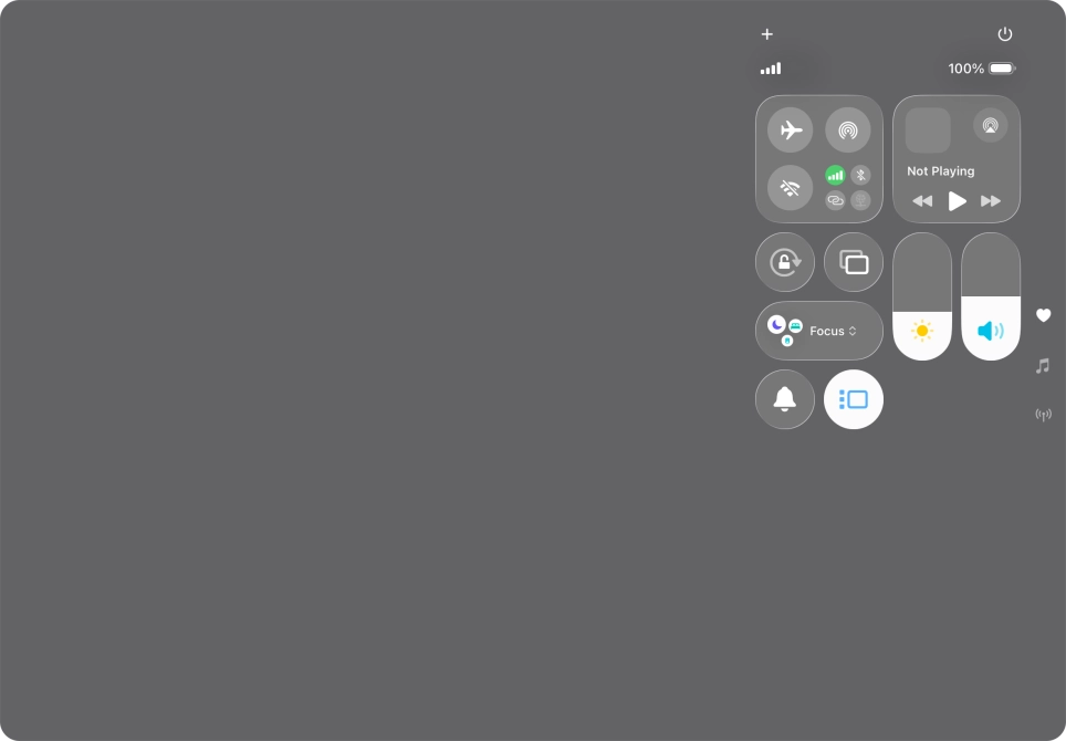 Press anywhere on the screen. Press anywhere on the screen.
