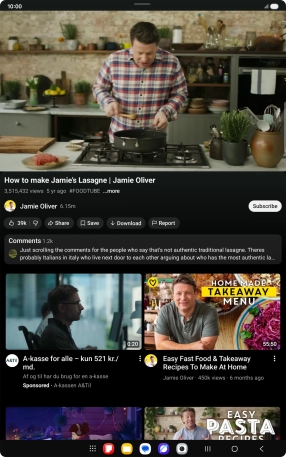 Press and hold the Home key to activate Gemini.