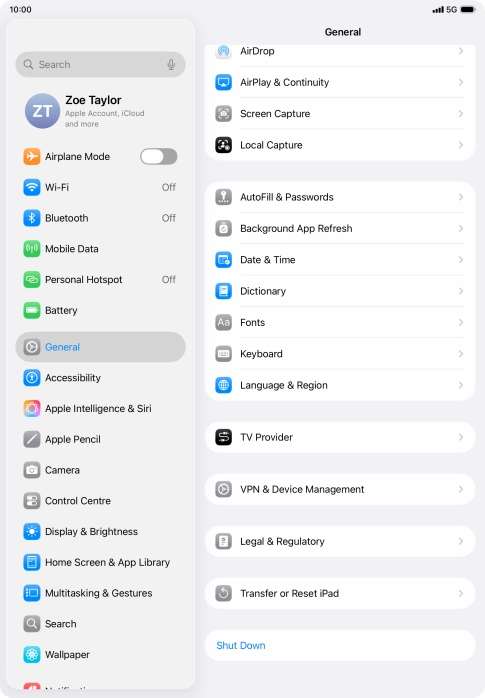 Press Language & Region. Press Language & Region.