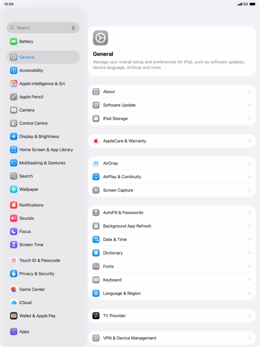 Press Home Screen & App Library.