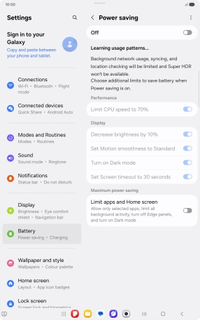 Press the indicator below 