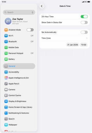 Press the indicator next to Press the indicator next to