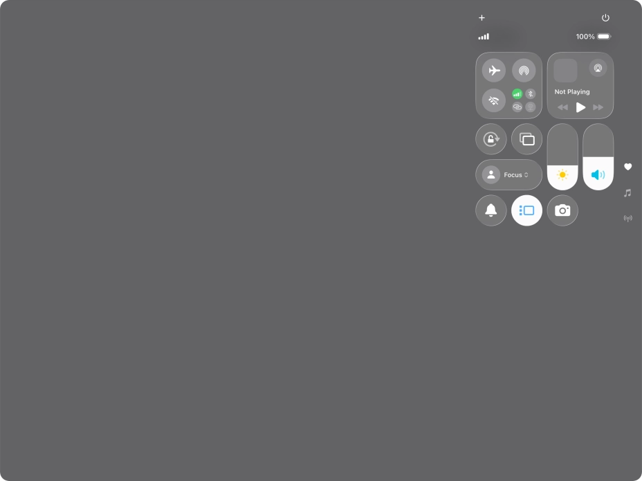 Press anywhere on the screen. Press anywhere on the screen.